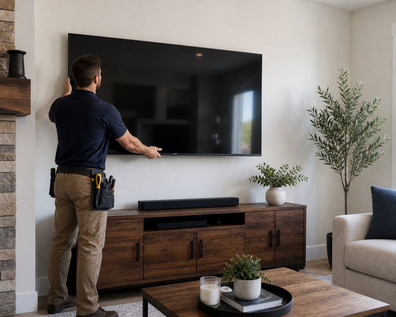 Flatscreen Tv Mounting in Alpharetta, GA