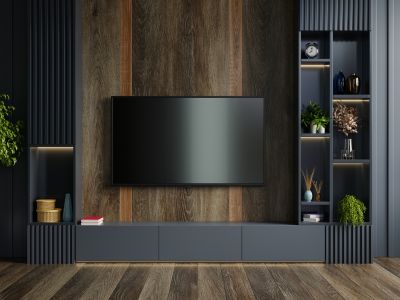 Wall-Mounted TV